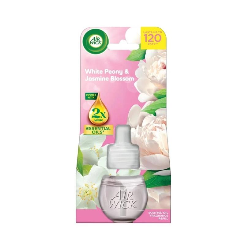 Air wick elektrik dopuna beli božur i jasmin 19ml