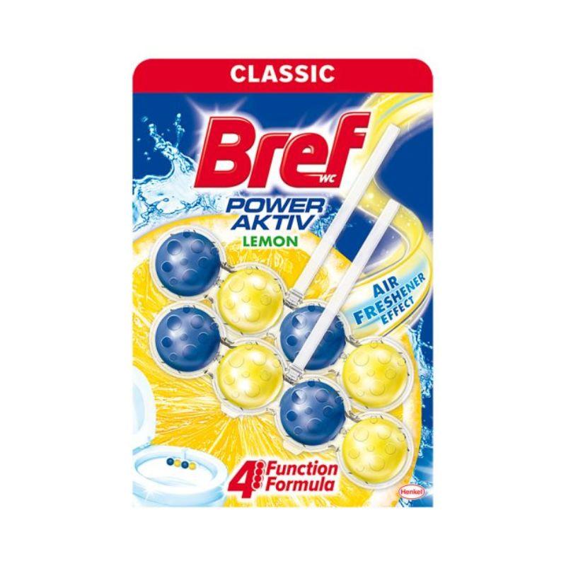 Bref wc osveživač limun 2x50g