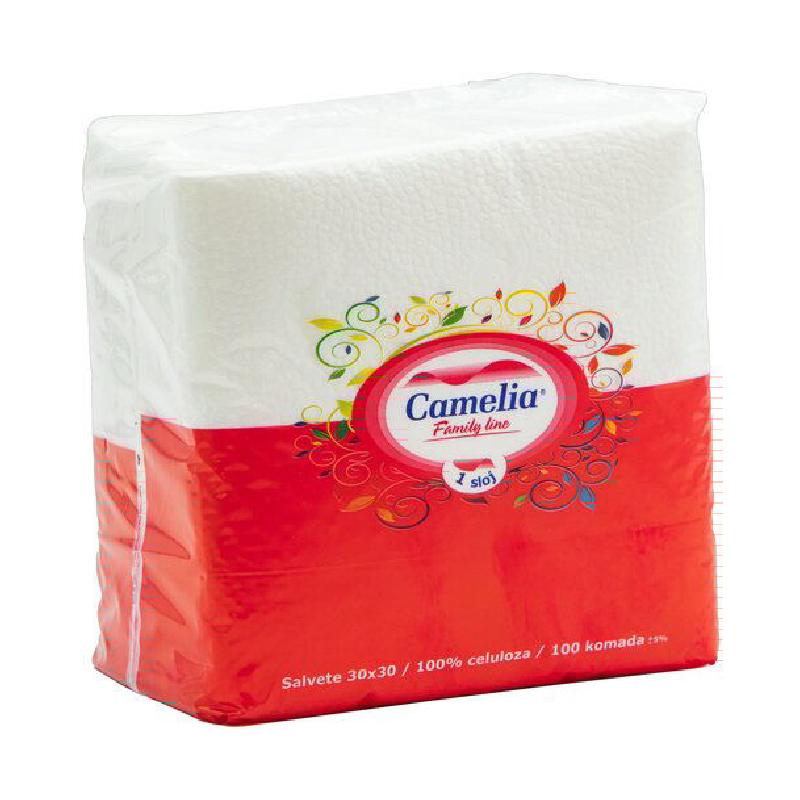 Camelia salvete 1sloj 30x30 100kom