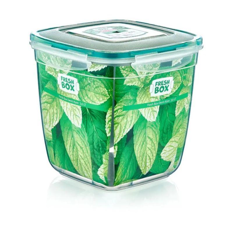 Frigo posuda za čuvanje hrane -40-110 °C 19x19xH18 cm 3.6L