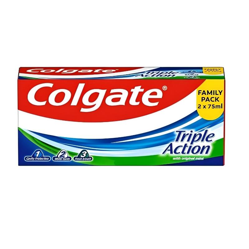 Colgate pasta za zube triple action 2x75ml