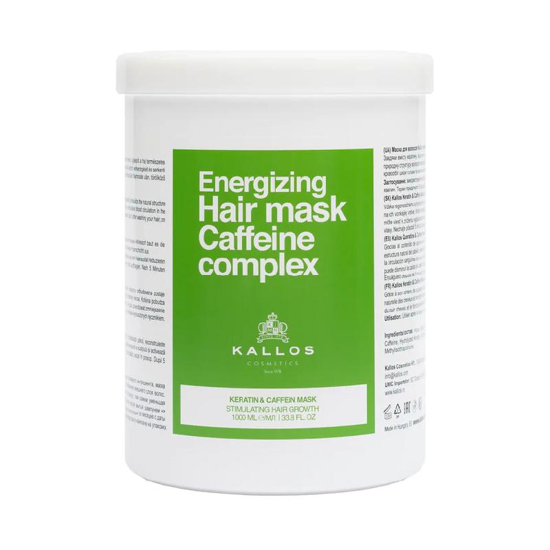 Kallos maska za kosu keratin & caffein 1000ml