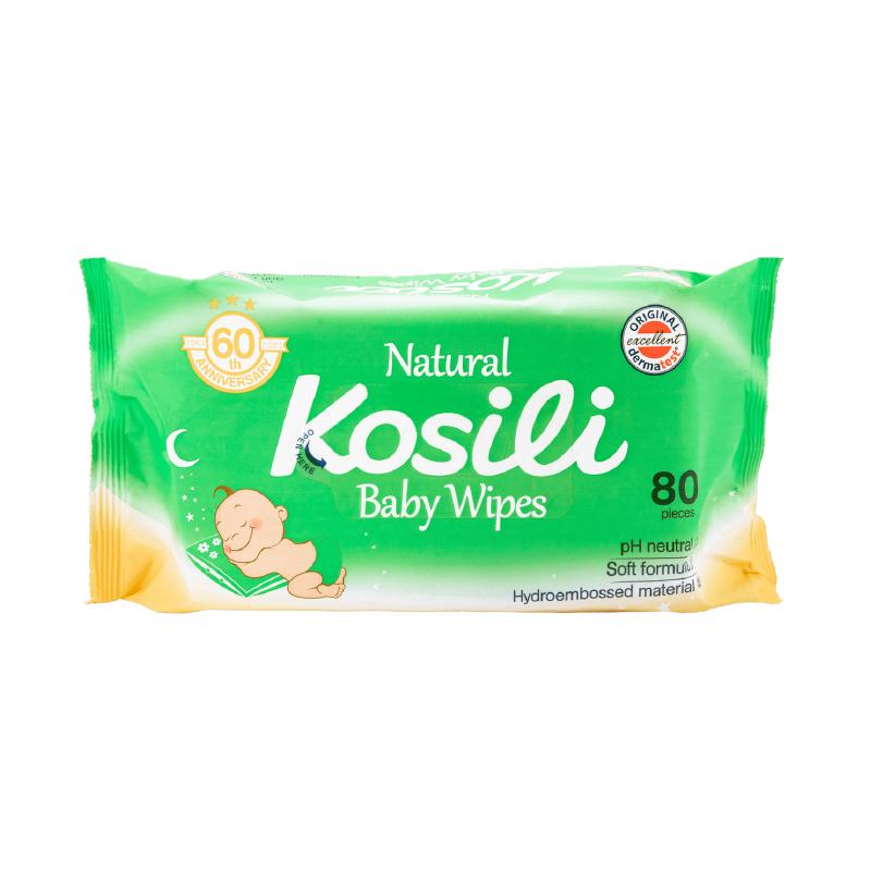 Kosili baby vlažne maramice natural 80kom