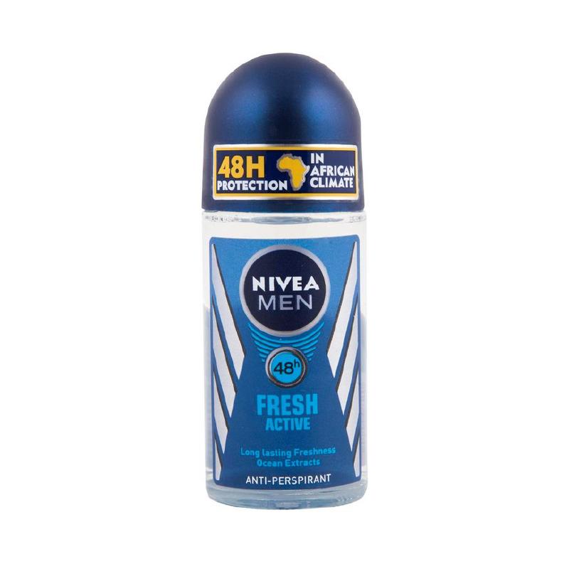 Nivea roll on muški fresh active 50ml