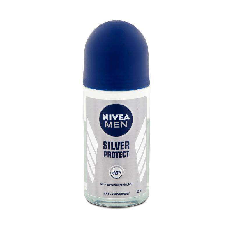 Nivea roll on muški silver protect 50ml