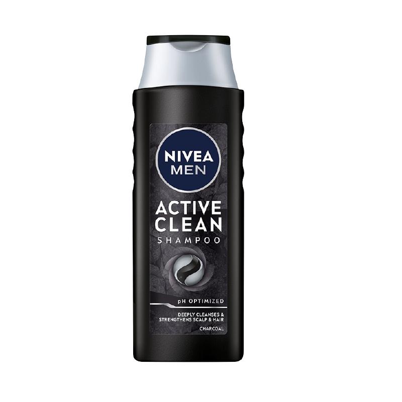 Nivea šampon muški active clean 400ml