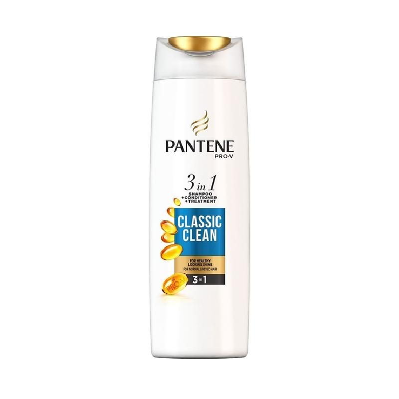 Pantene šampon classic clean 3u1 225ml