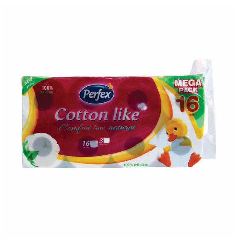 Perfex toalet papir natural 3sloja 16kom