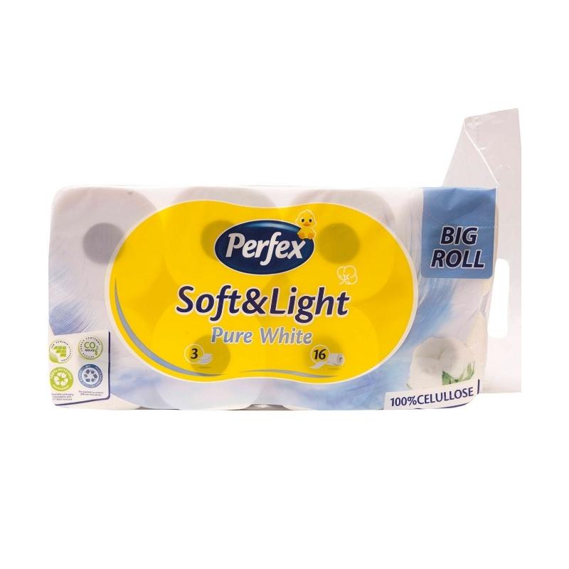 Perfex toalet papir soft and light 16kom