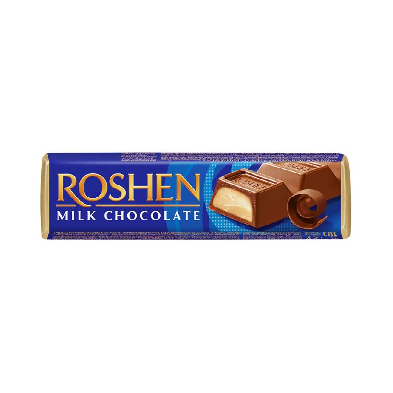Roshen mlečna čokolada 38g