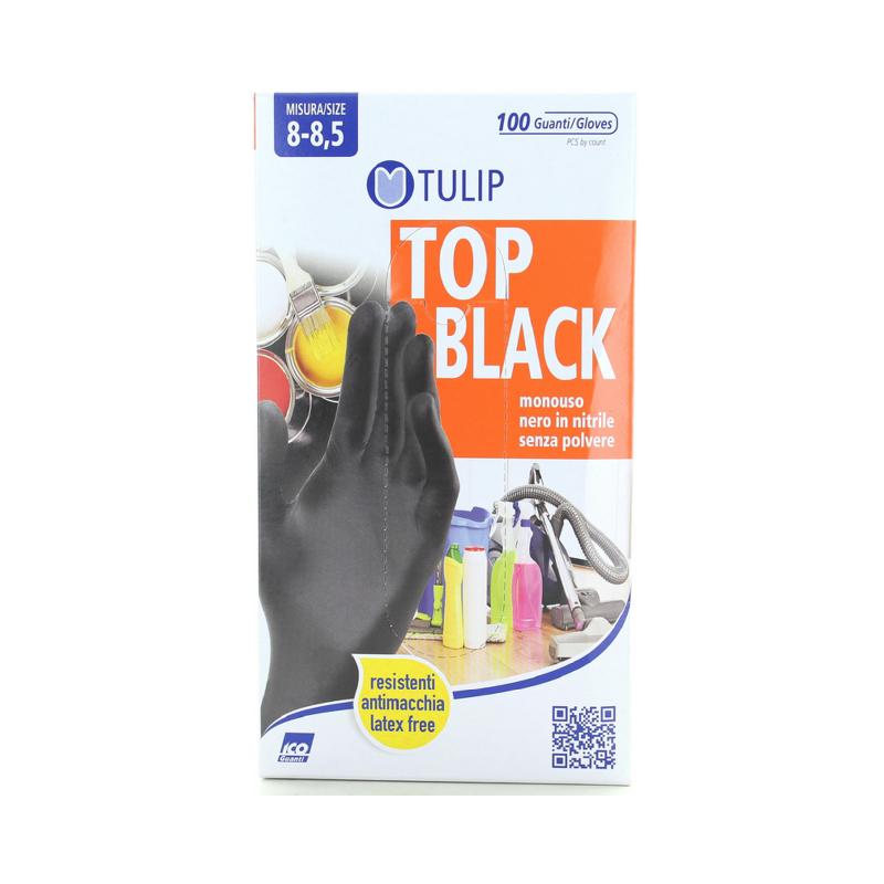 Rukavice guanti tulip nero 100kom