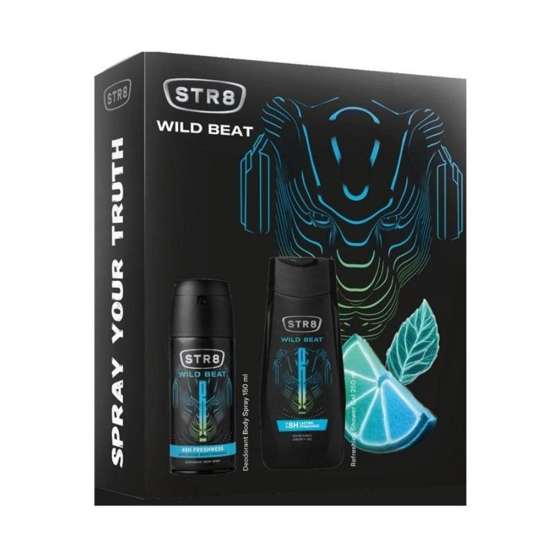 Str8 set wild beat (tuš + deo)