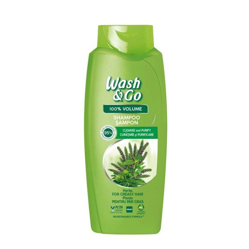Wash & go šampon herbal 675ml