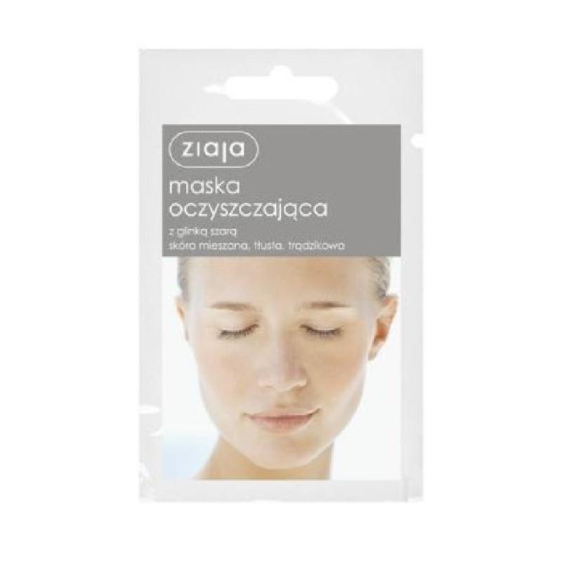 Ziaja maska za lice siva glina 7ml